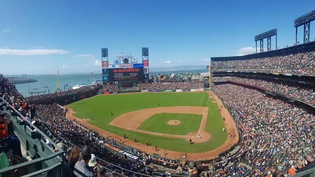 San Francisco Giants game at Oracle Park